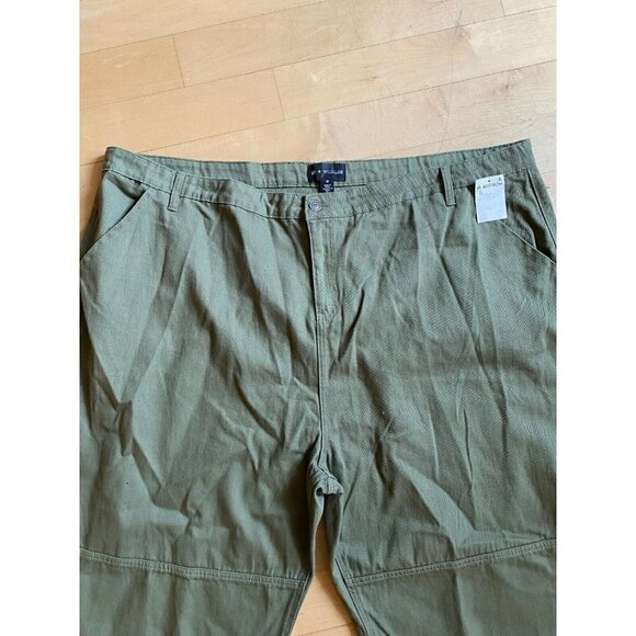 BP + Wildfang BNWT Green Jeans Sz 28 Plus Size New - Picture 4 of 8